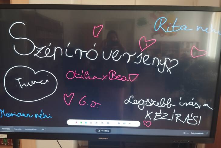 Sz�p�r� verseny - A legszebb �r�s a k�z�r�s