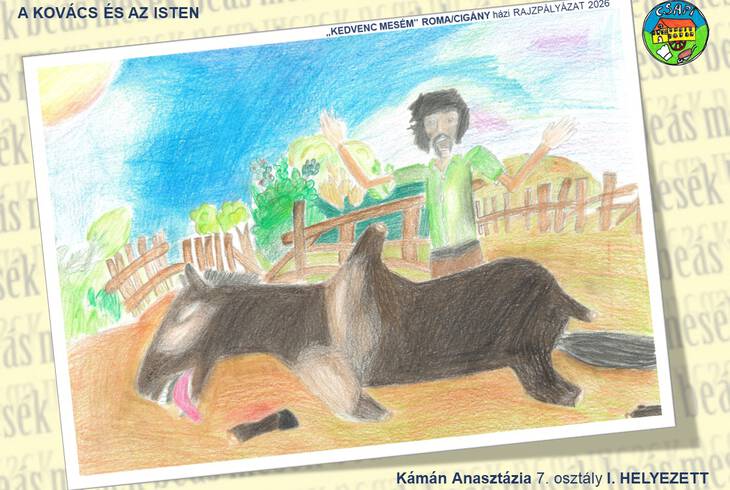 Kedvenc mes�m roma/cig�ny rajzp�ly�zat